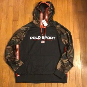 Polo Sport Ralph Lauren Hoodie Sweatshirt Camo